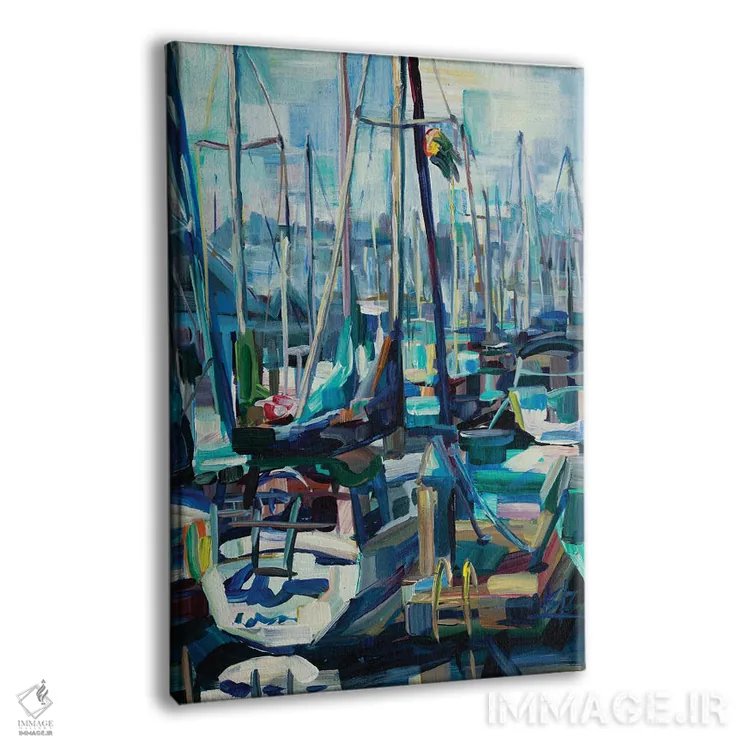 تابلو اسکلهٔ ادموندز اثر بروک بورچرباورگ - نمای پرسپکتیو محصول