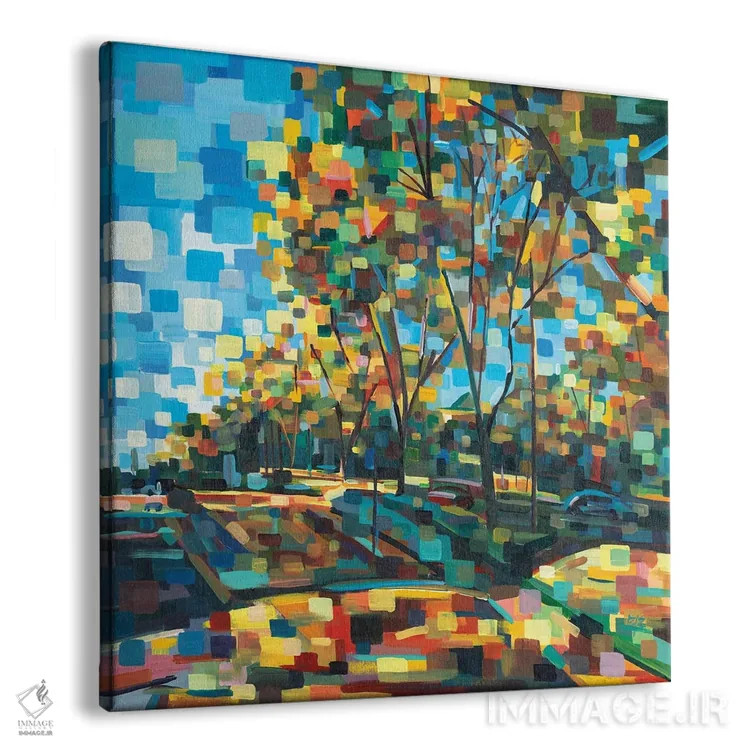 تابلو قصیده اثر بروک بورچرباورگ - نمای پرسپکتیو محصول