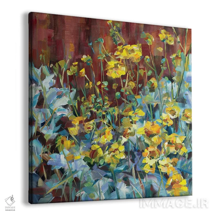 تابلو گلهای بیابانی اثر بروک بورچرباورگ - نمای پرسپکتیو محصول