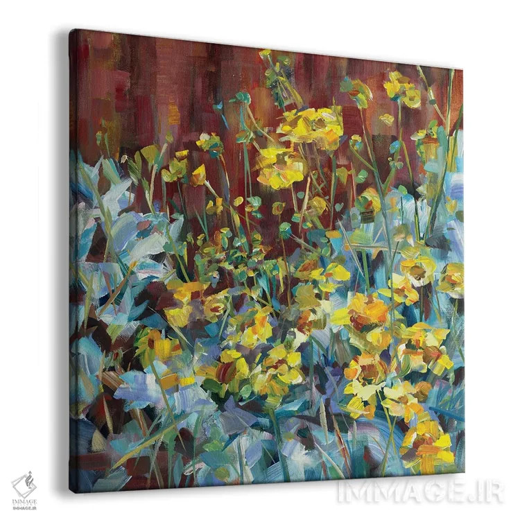 تابلو گلهای بیابانی اثر بروک بورچرباورگ - نمای پرسپکتیو محصول