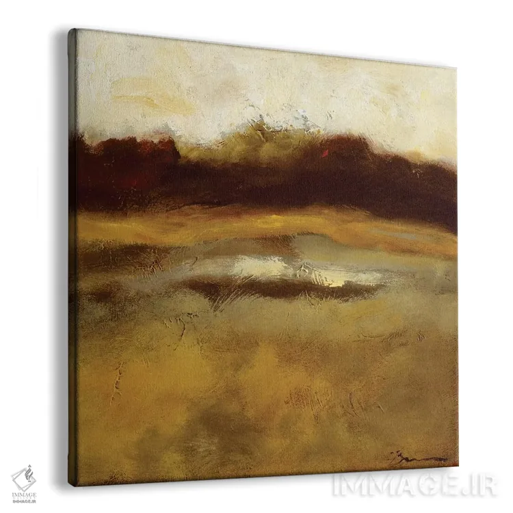 تابلو در میان مزارع III اثر بردفورد برنر - نمای پرسپکتیو محصول