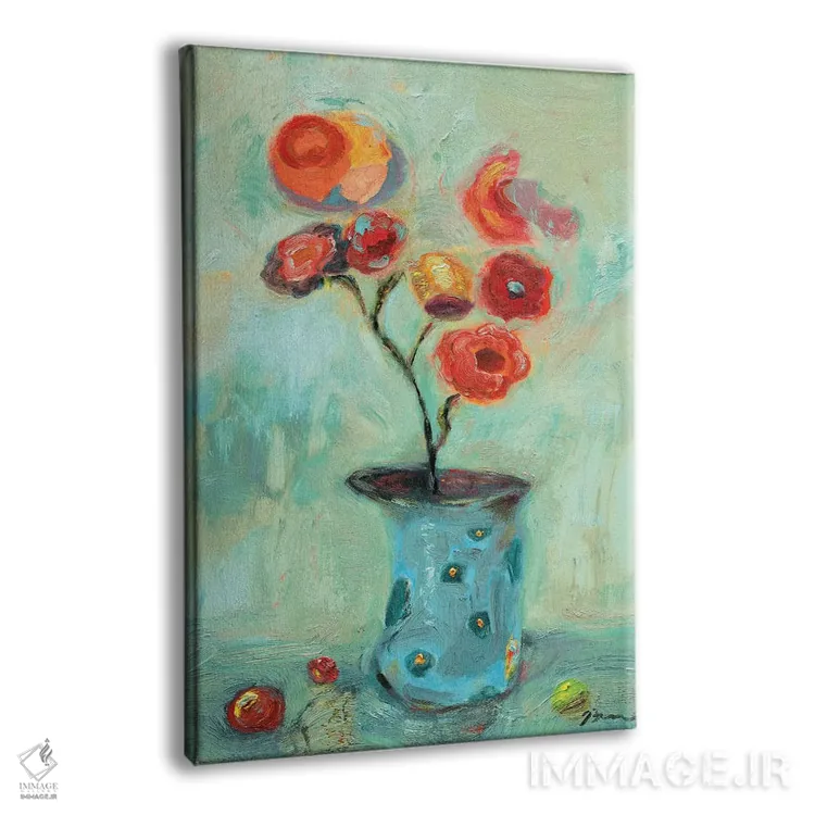 تابلو پرتقال پاپ اثر بردفورد برنر - نمای پرسپکتیو محصول