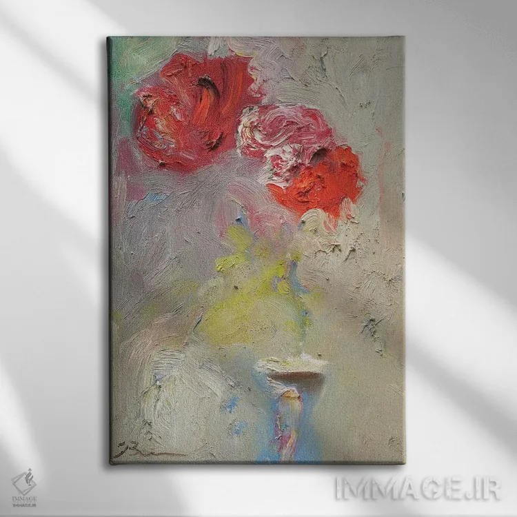 تابلو تافی آبنمک اثر بردفورد برنر - نمای روبهرو روی دیوار