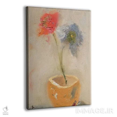 تابلو گلهای فنجانی اثر بردفورد برنر - نمای پرسپکتیو محصول
