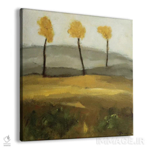 تابلو درخت پاییزی III اثر بردفورد برنر - نمای پرسپکتیو محصول