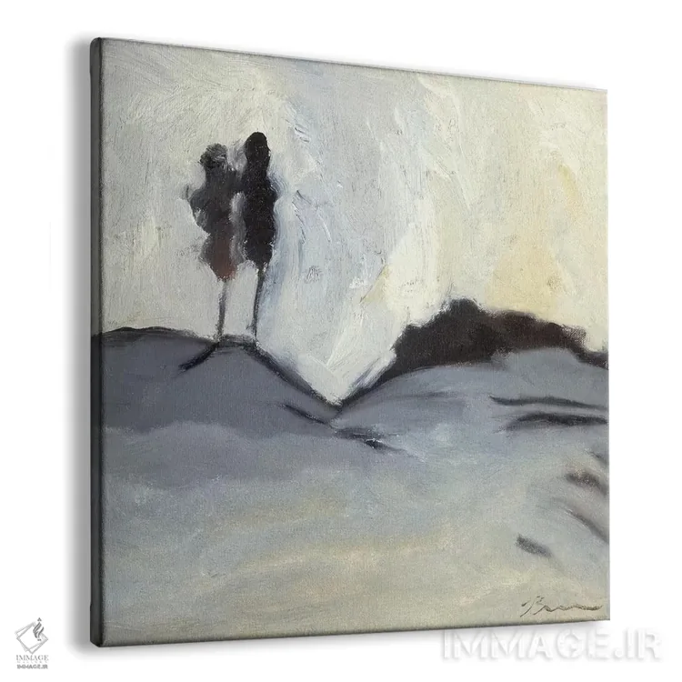 تابلو رقص زمستانی I اثر بردفورد برنر - نمای پرسپکتیو محصول