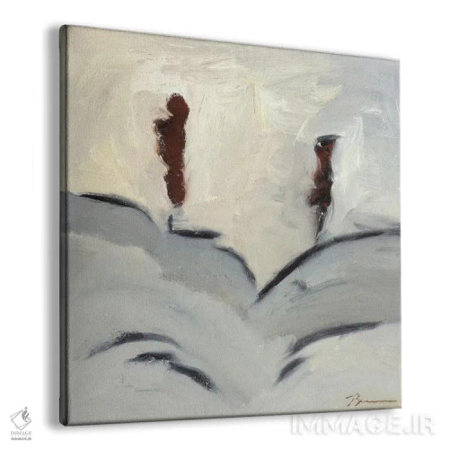 تابلو رقص زمستانی III اثر بردفورد برنر - نمای پرسپکتیو محصول