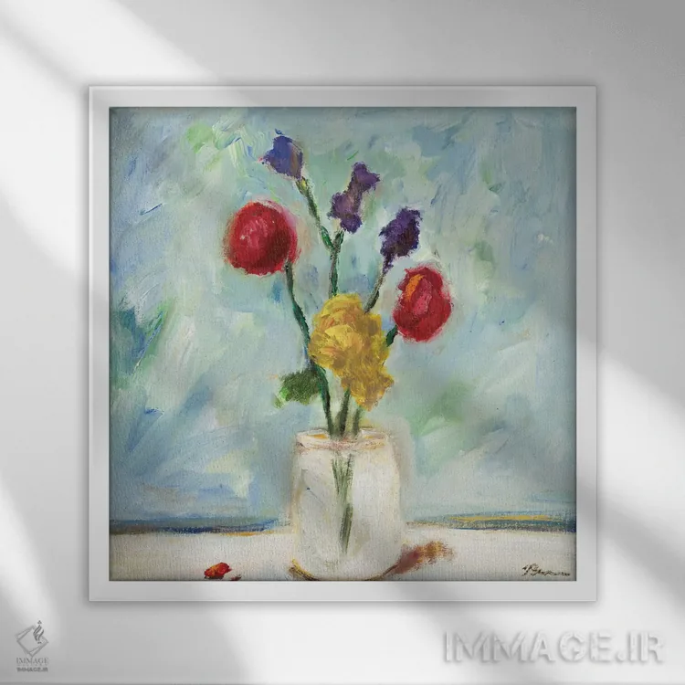 تابلو شاخههای سونومای I اثر بردفورد برنر - نمای قابدار سفید