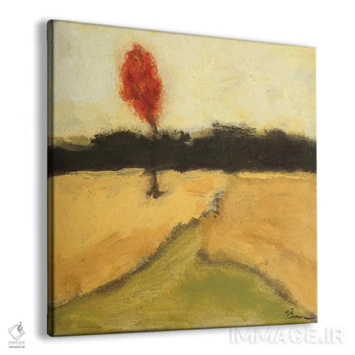 تابلو من تنها ایستادهام I اثر بردفورد برنر - نمای پرسپکتیو محصول