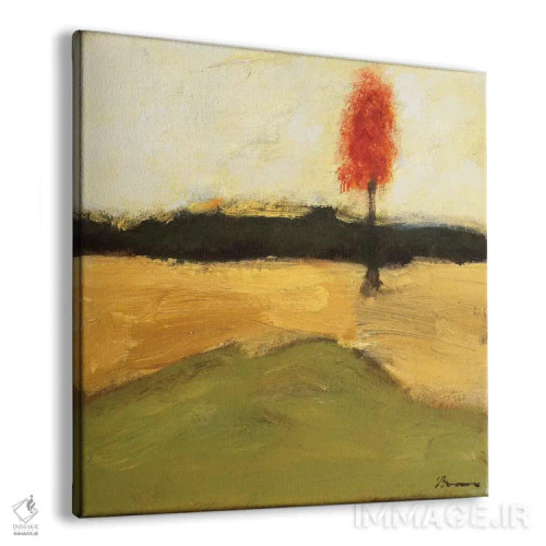 تابلو من تنها ایستادهام II اثر بردفورد برنر - نمای پرسپکتیو محصول