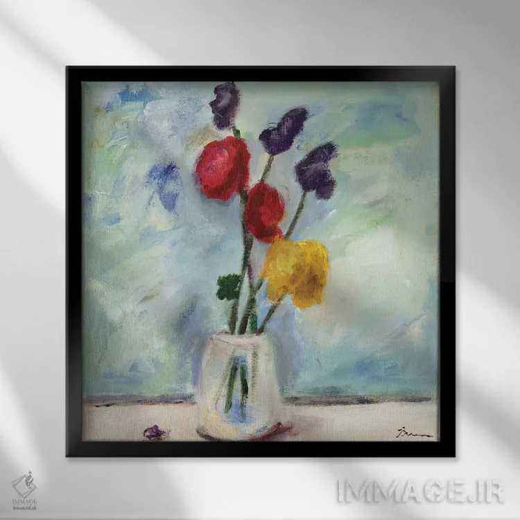 تابلو شاخههای سونومای II اثر بردفورد برنر - نمای قابدار مشکی