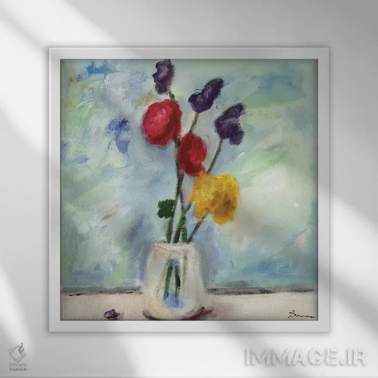 تابلو شاخههای سونومای II اثر بردفورد برنر - نمای قابدار سفید