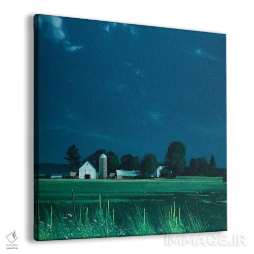 تابلو منظره مهتابی در کاشینگ اثر بن بائر - نمای پرسپکتیو محصول