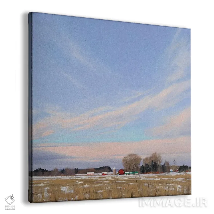 تابلو در راه به سمت فردریکسونها اثر بن بائر - نمای پرسپکتیو محصول