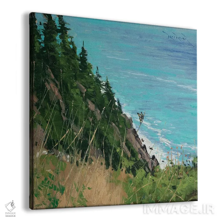 تابلو ساحل اورگان اثر بن بائر - نمای پرسپکتیو محصول