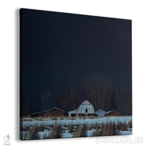 تابلو الگوی مسیر لحافدوزی زیر نور ماه اثر بن بائر - نمای پرسپکتیو محصول