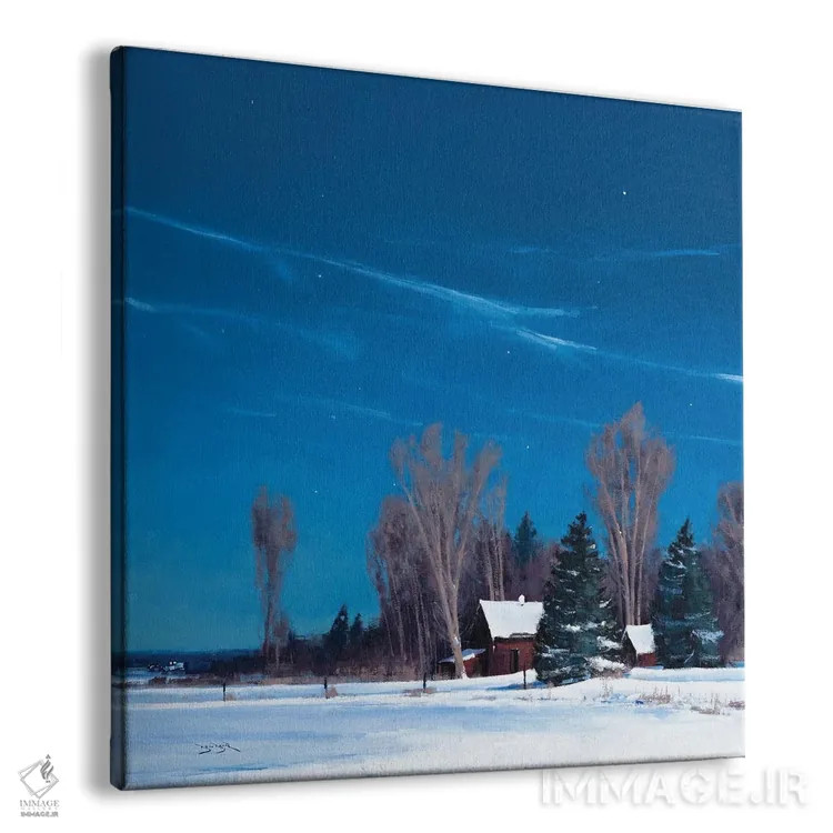 تابلو یادگارها زیر نور ماه اثر بن بائر - نمای پرسپکتیو محصول