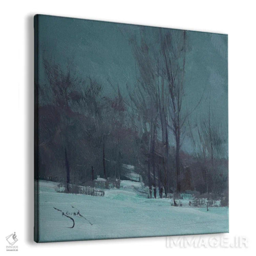 تابلو نوکتورن بلوین (قطعهٔ شبانه) اثر بن بائر - نمای پرسپکتیو محصول