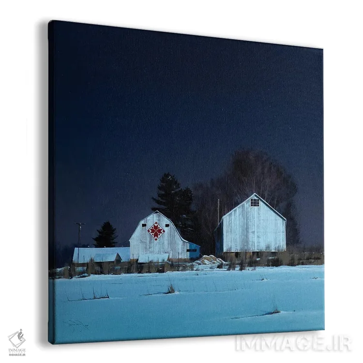تابلو ستارهٔ نوردیک شهرستان بوفالو اثر بن بائر - نمای پرسپکتیو محصول