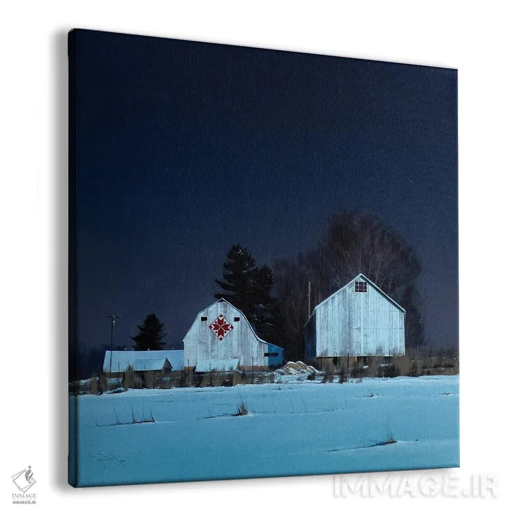 تابلو ستارهٔ نوردیک شهرستان بوفالو اثر بن بائر - نمای پرسپکتیو محصول