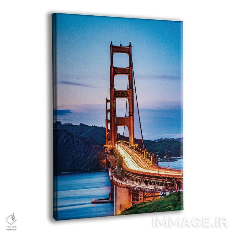 تابلو پلی میان شفق اثر برایان بیلکه - نمای پرسپکتیو محصول