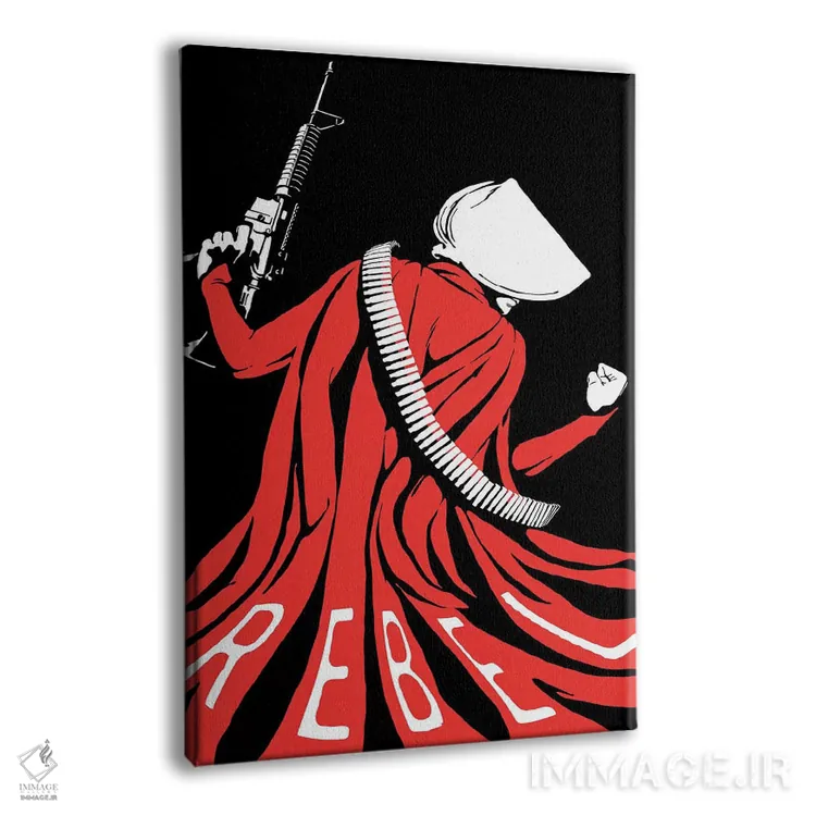 تابلو یاغی اثر بوچر بیلی (هنرمند برزیلی پوپآرت) - نمای پرسپکتیو محصول