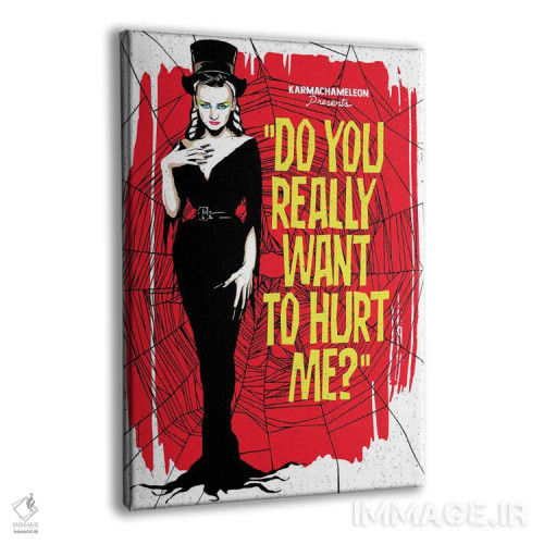 تابلو عنکبوت اثر بوچر بیلی (هنرمند برزیلی پوپآرت) - نمای پرسپکتیو محصول