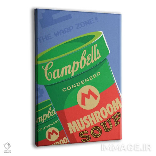 تابلو به منطقه وارهول خوش آمدید (اشاره به اندی وارهول) اثر بوچر بیلی (هنرمند برزیلی پوپآرت) - نمای پرسپکتیو محصول