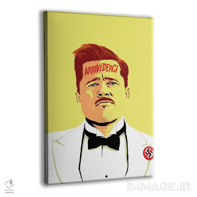 تابلو آریودرچی I (خداحافظی به ایتالیایی) اثر بوچر بیلی (هنرمند برزیلی پوپآرت) - نمای پرسپکتیو محصول