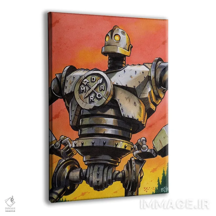 تابلو غول آهنی اثر برندن کالن-بنسن - نمای پرسپکتیو محصول