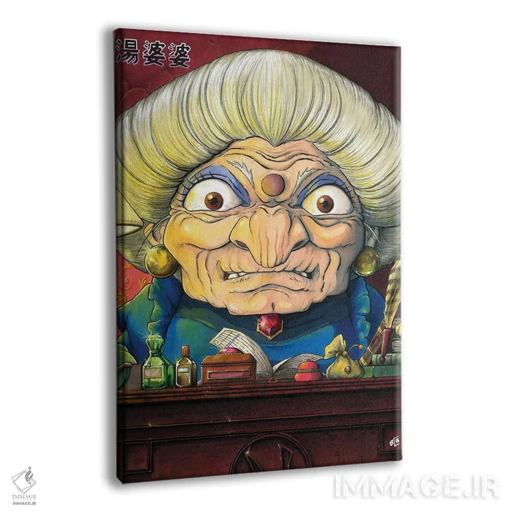 تابلو یوبابا (شخصیت انیمه) اثر برندن کالن-بنسن - نمای پرسپکتیو محصول