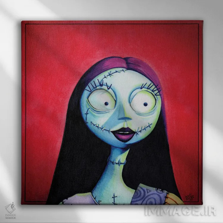 تابلو سالی اثر برندن کالن-بنسن - نمای روبهرو روی دیوار