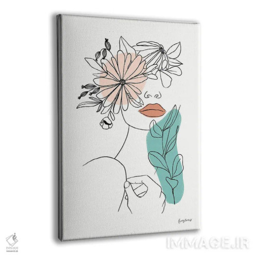 تابلو ریشهدار I اثر بکی تورنز - نمای پرسپکتیو محصول