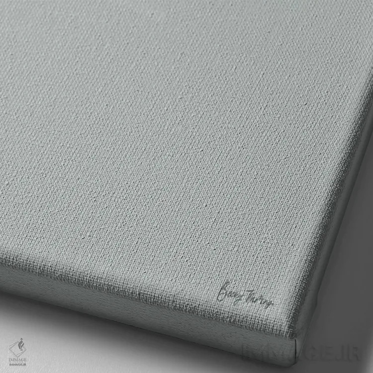 تابلو آرام III اثر بکی تورنز - نمای نزدیک بافت بوم