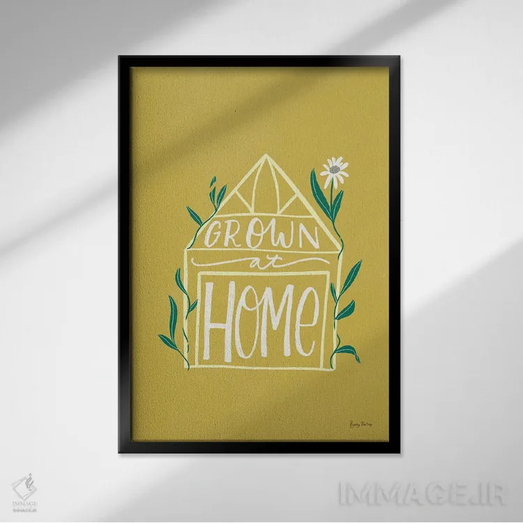 تابلو خانگی I اثر بکی تورنز - نمای قابدار مشکی