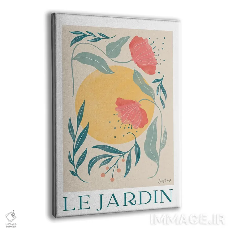 تابلو پوستر گیاهی I اثر بکی تورنز - نمای پرسپکتیو محصول