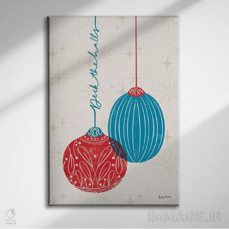 تابلو تزئینات رترو I (سبک قدیمی) اثر بکی تورنز - نمای روبهرو روی دیوار