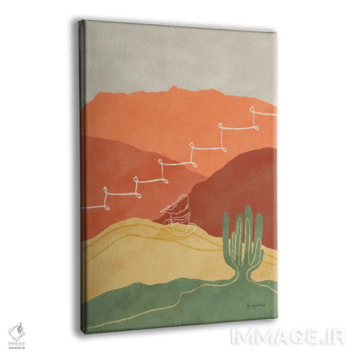 تابلو مراقبت از خود II اثر بکی تورنز - نمای پرسپکتیو محصول