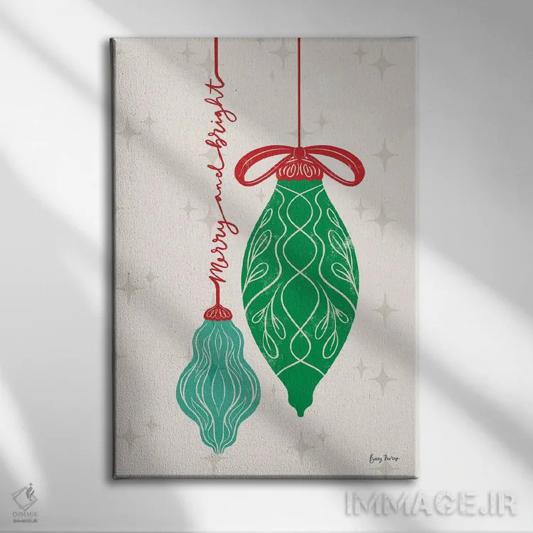تابلو تزئینات رترو IV (سبک قدیمی) اثر بکی تورنز - نمای روبهرو روی دیوار