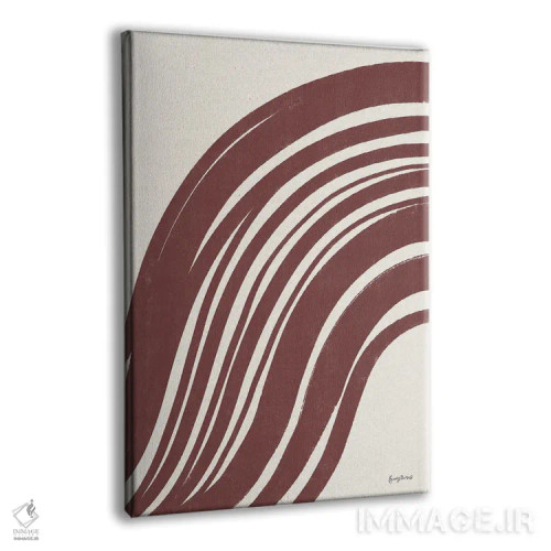 تابلو انتزاعی ارگانیک IV اثر بکی تورنز - نمای پرسپکتیو محصول