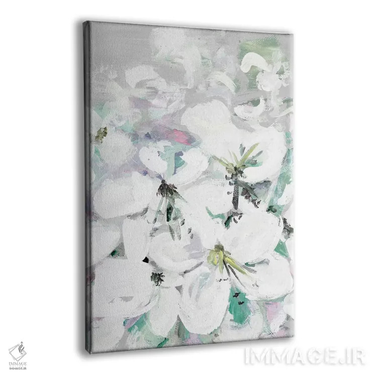 تابلو ارکیدههای سفید اثر اندی بوچمپ - نمای پرسپکتیو محصول