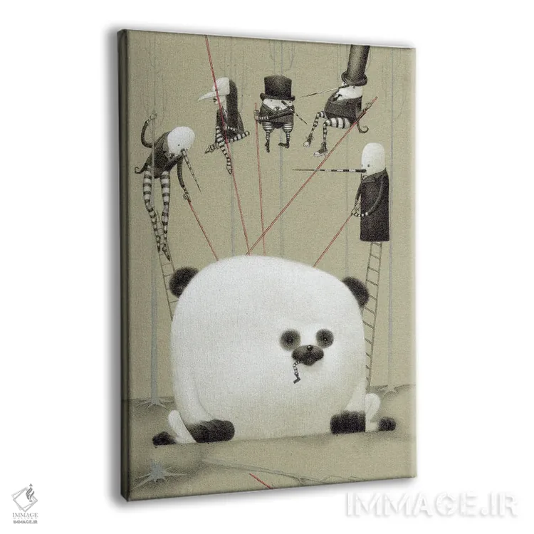 تابلو او باب را خورد اثر بیل کارمن - نمای پرسپکتیو محصول