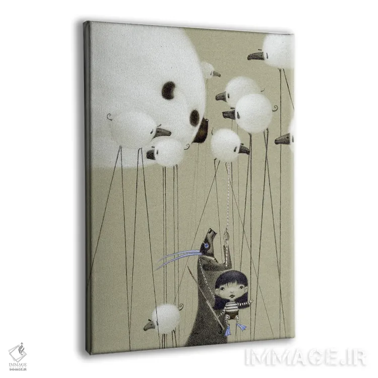 تابلو من از نی استفاده میکنم اثر بیل کارمن - نمای پرسپکتیو محصول