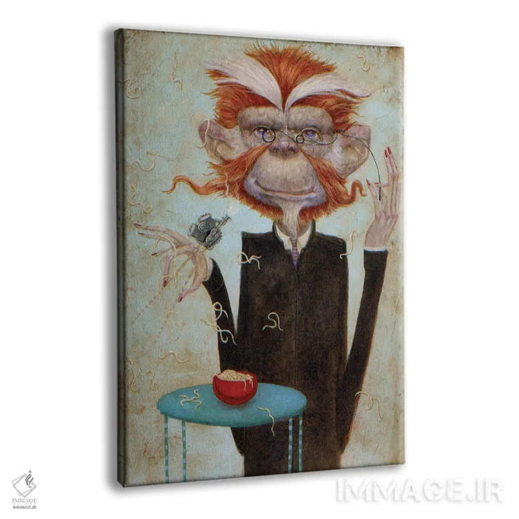 تابلو چوبغذای موتوردار اثر بیل کارمن - نمای پرسپکتیو محصول