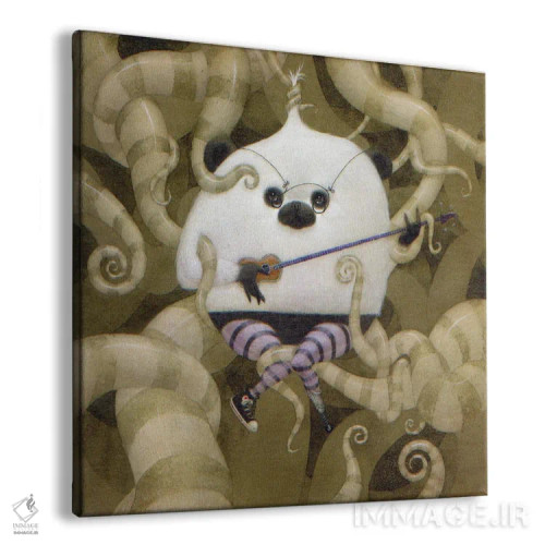 تابلو یوکلله گردندراز (آلت موسیقی) اثر بیل کارمن - نمای پرسپکتیو محصول