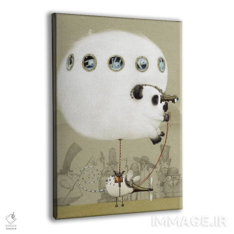 تابلو خط پایان رَه رَه (تشویقی) اثر بیل کارمن - نمای پرسپکتیو محصول