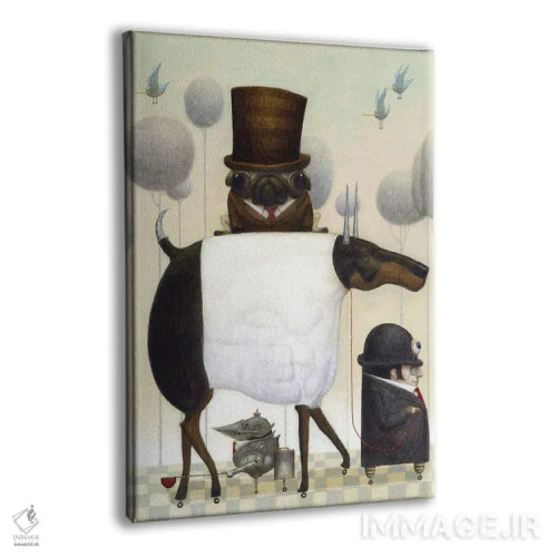 تابلو تست سواری اثر بیل کارمن - نمای پرسپکتیو محصول