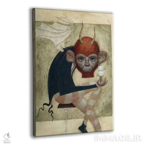 تابلو آب نمیشود اثر بیل کارمن - نمای پرسپکتیو محصول