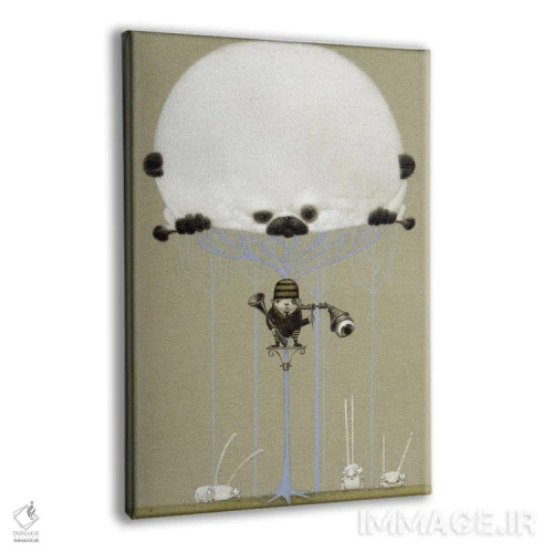 تابلو سکوی درختی اثر بیل کارمن - نمای پرسپکتیو محصول