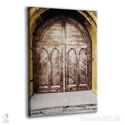 تابلو در طلایی کلیسا I اثر عکاسی بیل کارسون - نمای پرسپکتیو محصول